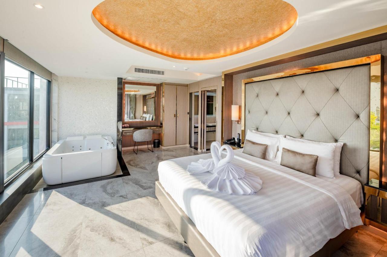 The Tj Hotel Jomtien Bagian luar foto